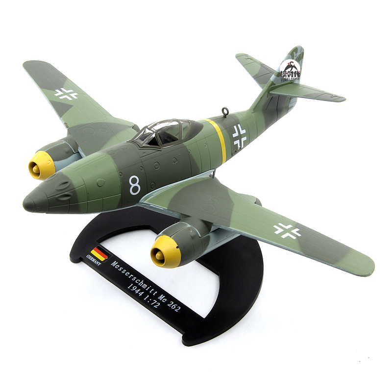 [Huayu m Model] 1/72 German Me262 Storm Bird Semi-Alloy Jet Fighter
