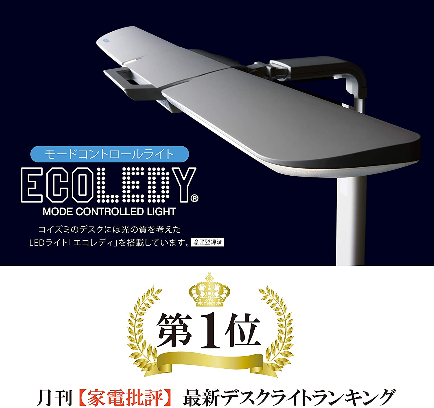 Japan's Koizumi KOIZUMI ECL-546 student anti-myopia no flicker eye protection learning table lamp