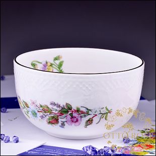 British system Aynsley Porcelain Tudor Flower Medium-sized Dining Bowl Atlantic Porcelain-Taobao