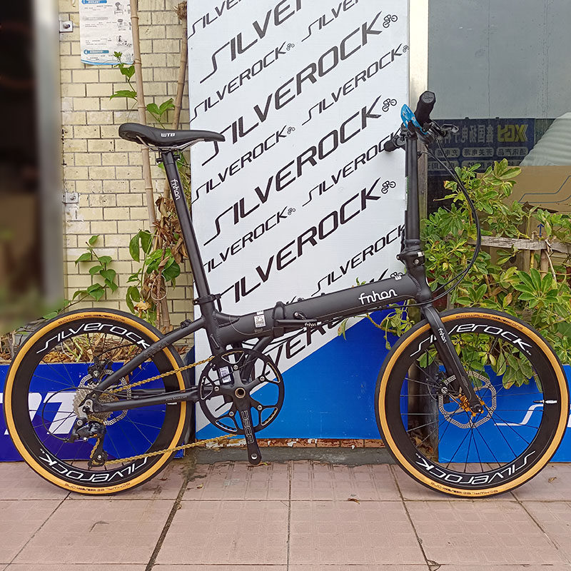 Fnhon Wind Aluminum Alloy 20 inches 406 Wheel KA2018 Highway Folding Vehicle Commuter 9-speed Bike Light