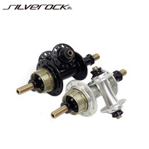 SILVEROCK aluminum alloy outer 3 speed for Brompton small cloth flower drum 14 21 hole folding bicycle