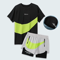 Зеленый комплект, плавательная шапочка