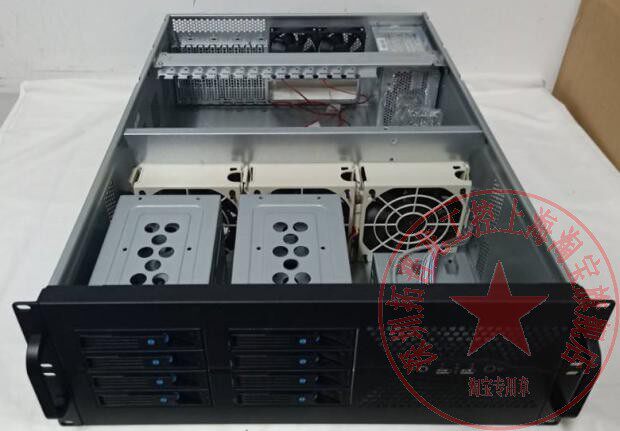 Tuplon 4U630-8 hot-swappable host shell can be installed with PC power supply standard with 3 12038 hot-swap fans