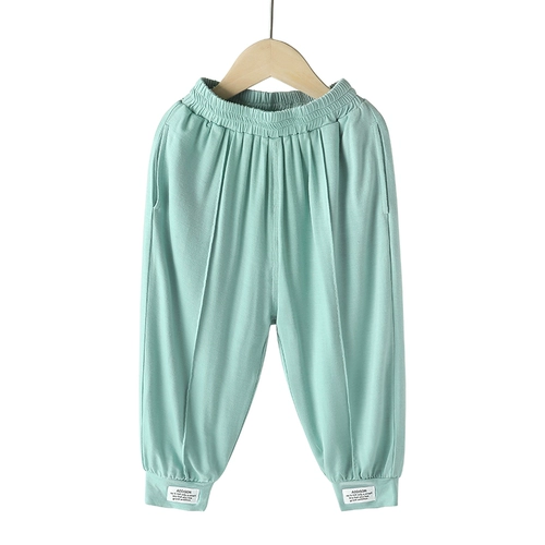 Средство от комаров для мальчиков, летние штаны, детская тонкая летняя одежда, детская одежда, 1 лет