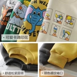 Утепленная утепленная толстовка для мальчиков, осенний демисезонный детский утепленный зимний пуховик, высокий воротник, детская одежда