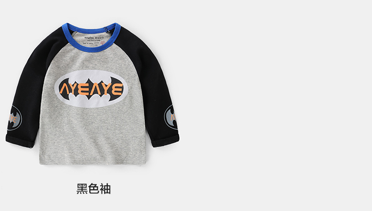 Áo thun cotton dài tay cho bé trai 2019 Mùa xuân mới cho trẻ em áo thun trẻ em giá rẻ