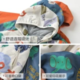 Весенняя осенняя детская куртка для мальчиков, детская одежда