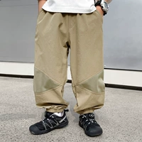 X4453 Хаки [Свободные брюки ноги]