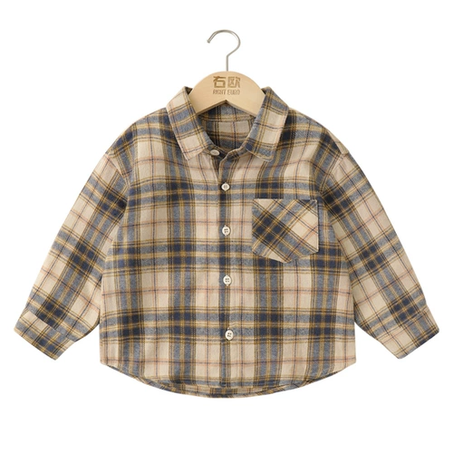 Лонгслив для мальчиков, осенняя детская рубашка, демисезонное детское термобелье, детская одежда