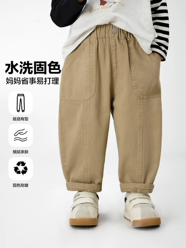 Детские штаны для мальчиков, детская одежда, осенние