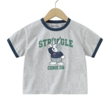 Футболка с коротким рукавом для мальчиков, детская летняя летняя одежда, детская одежда, 1 лет