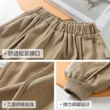 Весенние осенние детские повседневные брюки для мальчиков для отдыха, штаны, детская одежда, 1 лет