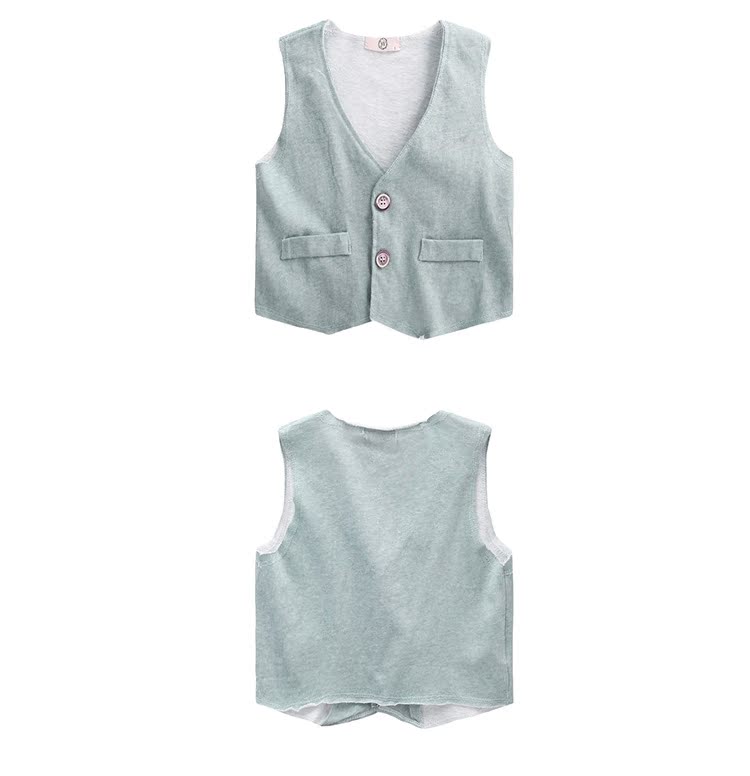 Gilet garcon en Toile de coton - Ref 2066987 Image 23