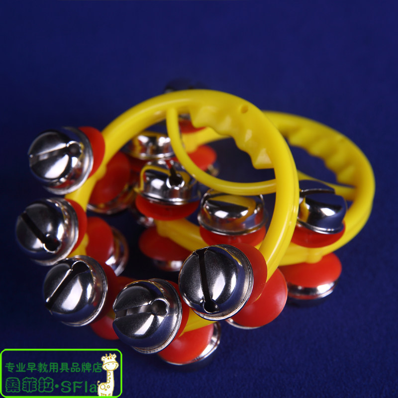 10 bells Hand string bells Orf percussion bells Class musical instruments School kindergarten music teaching toy bells