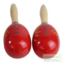 High-quality carved flower sand hammer pair of sand balls Orff music classroom professional percussion childrens preschool sand balls