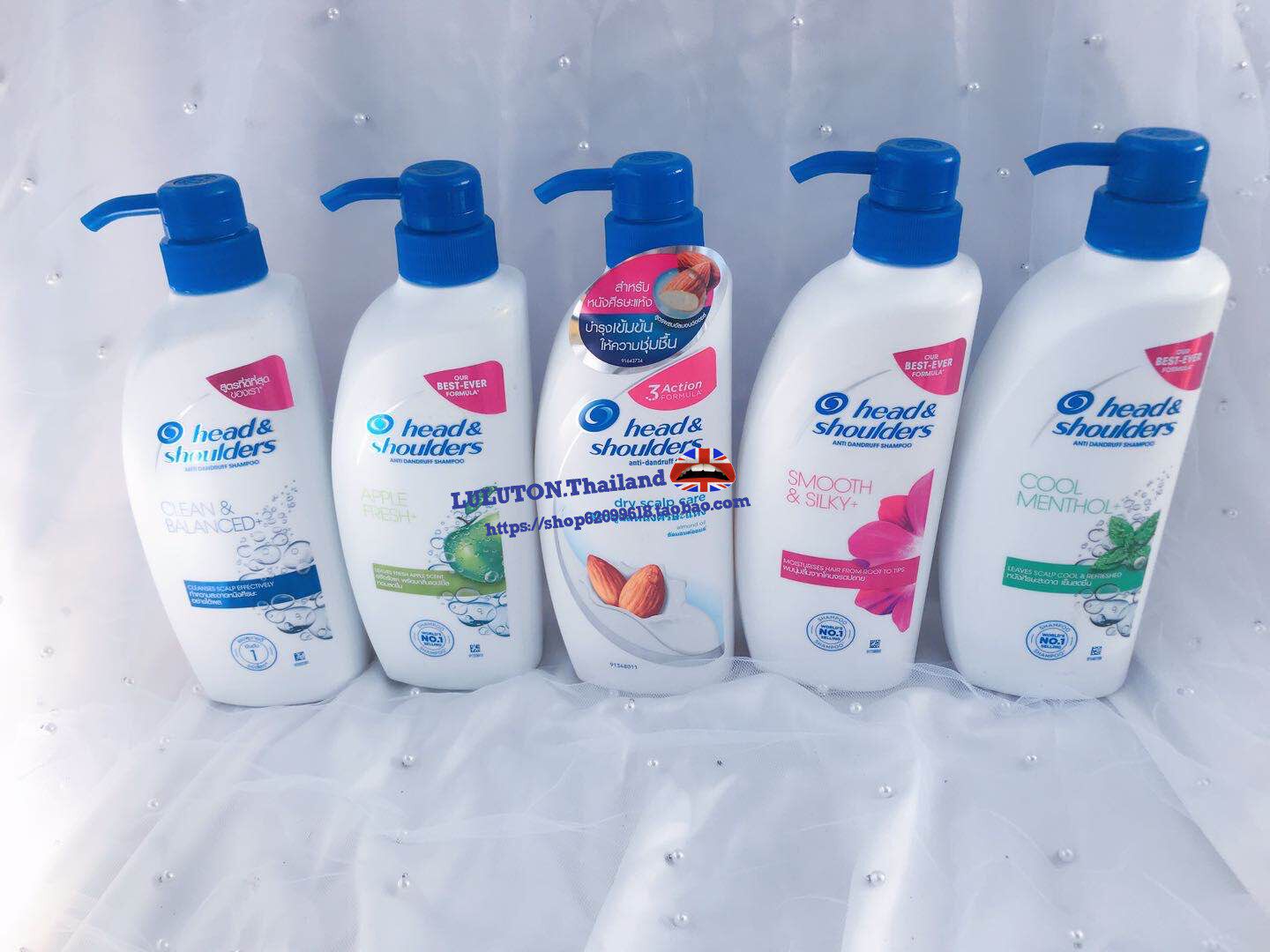 Thailand Helen Xiandusi headshoulders shampoo mint cool dandruff oil control itching 450ml