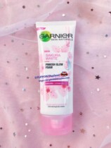 Buy two Thai Garnier Cherry Blossom Facial Cleanser Hydration Pore firming foam cleansing