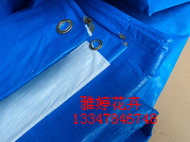 Blue silver Blue white rainproof cloth Polyethylene rainproof cloth Waterproof cloth awning cloth Plastic cloth Car tarpaulin