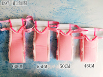 D97 old pure cotton 0 5CM thick regular front buckle lace Palace ledge belt menstrual belt