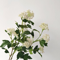 Korean emulated flower small embroidered ball fresh with embroidered ball fake floral floral livingroom flower arrangement decoration soft micellated snowball