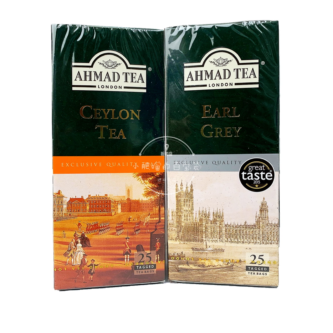 British brand Ceylon black tea Earl Grey tea bag 25 packs imported English afternoon tea milk tea shop