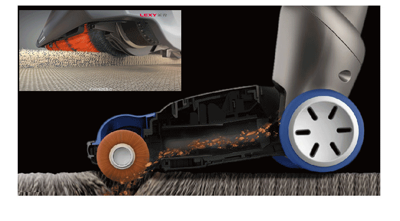 robot lau quét nhà Máy hút bụi LEXY / Lake M93 Magic sạch dọc đa chức năng Máy hút bụi không dây lớn nhà SPD503-3 - Máy hút bụi robot hút bụi lau nhà nguyễn kim