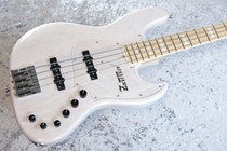 ATELIER Z M 245 CTM 6Contorol Transparent White Four-String Bass Electric Bass