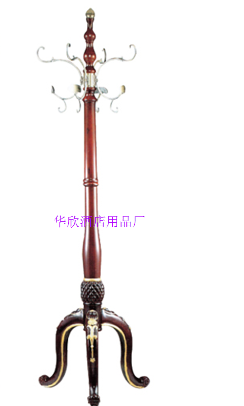 Hua Hin G-44 solid wood floor hanger European style coat rack
