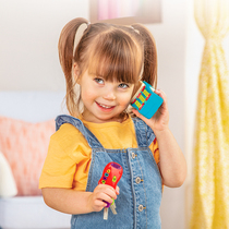 Batat toy mobile phone childrens phone simulation baby can bite car key baby early education Music Fun