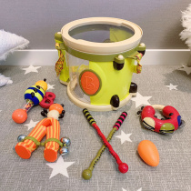 Beile B Toys drum bang bang percussion orchestra beat instrument baby hand beat drum music toy