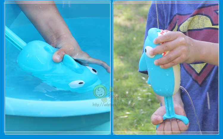 Bi Le B.Toys động vật súng nước trẻ em kéo nước phun nước súng tắm nước hồ bơi đồ chơi nước - Súng đồ chơi trẻ em súng phun nước hình thú
