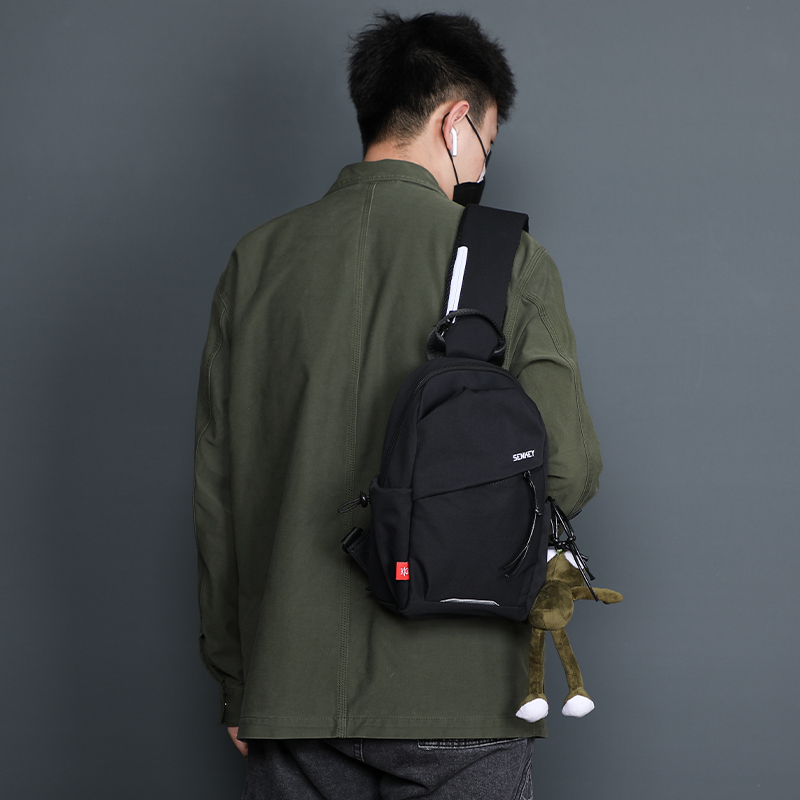 2022 New Slanted Satchel Women Summer Brief Design Sense Chest Bag Fashion Large Capacity Single Shoulder Bag Casual Student bag