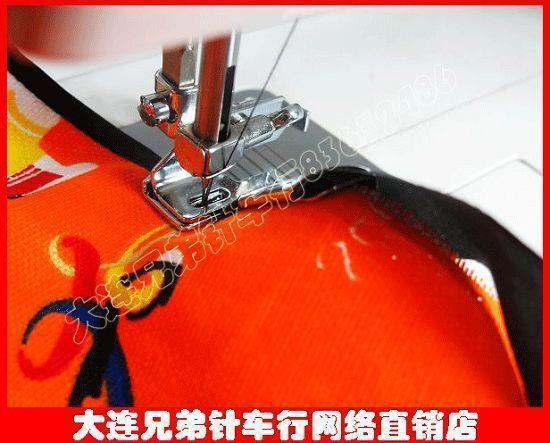 Brothers Home Multi-functional sewing machine Metal wrap presser foot-suitable for multiple multifunctional sewing machines