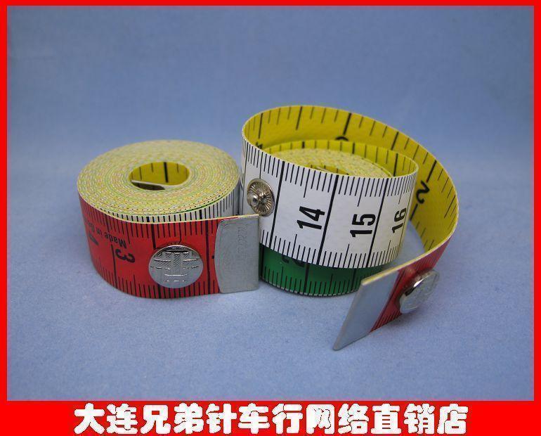 German original imported-hoechst mass brand tape measure-import withholding leather ruler full 100)