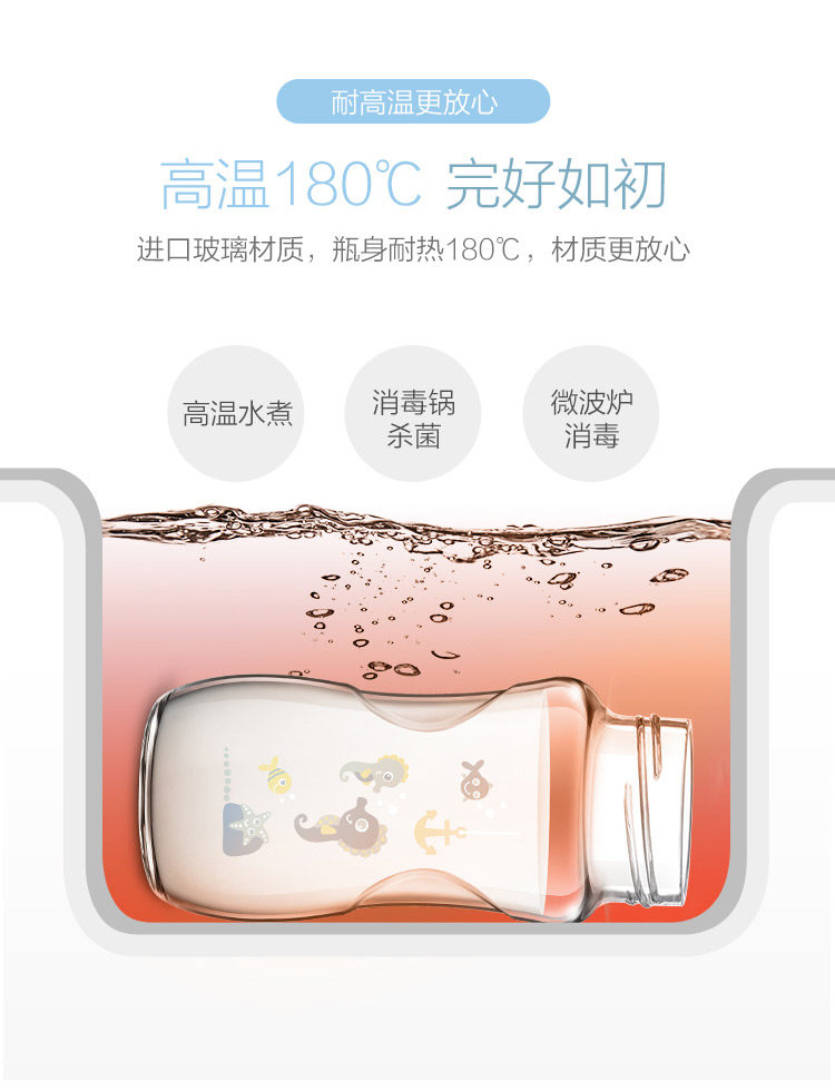 飞利浦新安怡 法国进口 玻璃奶瓶120/240mL 图13