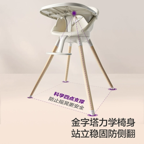 Philips Avent Новый детский обеденный стул, вращающийся на 360 градусов детский обеденный стул для дома от 1 до 3 лет