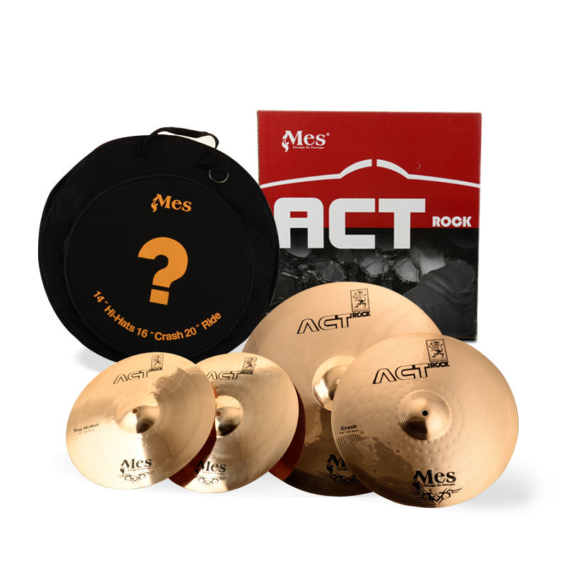 MES ACT set cymbals cymbals cymbals 4 pieces of bronze to send original bags