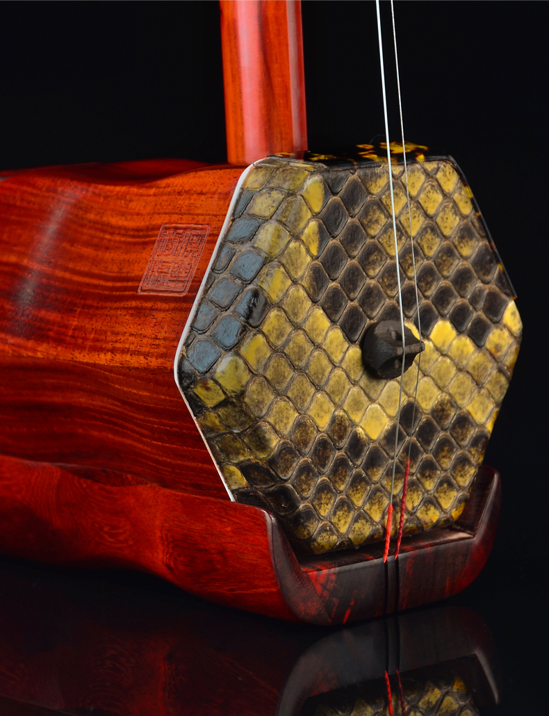 Han Le Fang Rosewood Erhu Nhạc cụ Cao cấp Hiệu suất chính hãng dành cho người lớn Bộ sưu tập chuyên nghiệp Lớp Erhu HC7 truyền thống - Nhạc cụ dân tộc đàn tỳ bà