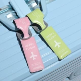 Чемодан, багажная бирка из ПВХ для путешествий, самолет, подвеска