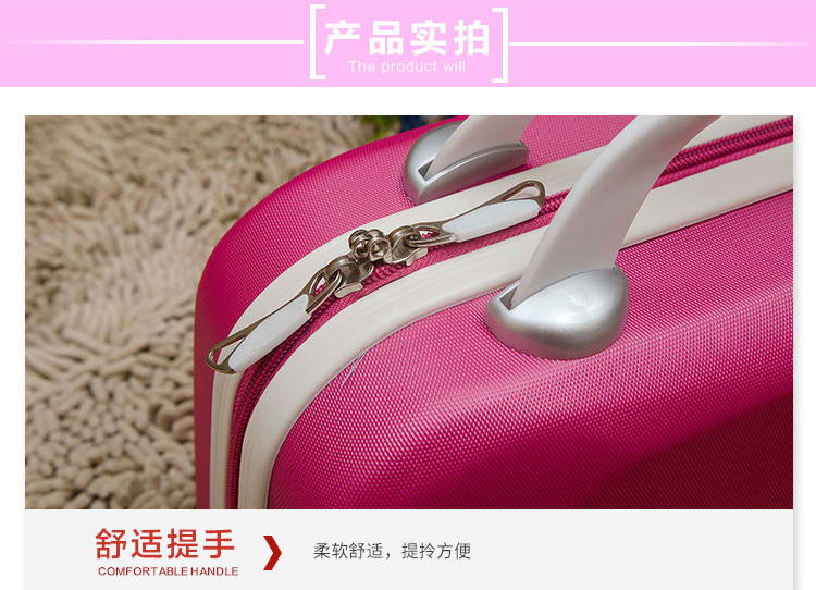 Phiên bản tiếng Hàn của vali lady dễ thương vali nhỏ thời trang xách tay mỹ phẩm xách tay mini vali nhỏ tay nhỏ vali kamiliant