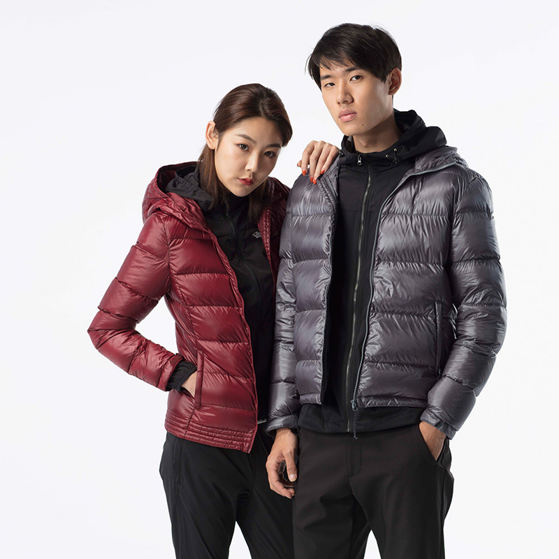 Promotion Cerbos down clothes Men's short style Ultra Light Warm Wave Women Fashion Casual Winter Thickened White Duck Down 8397