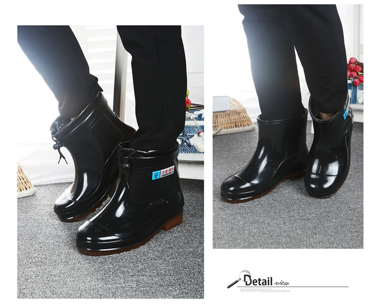 Chaussures - bottes caoutchouc homme pour printemps - semelle tendon - Ref 974411 Image 20