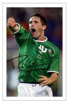 #Robbikien Robbie Keane Signature Photo of the Robbie Keane