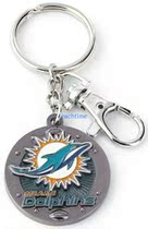 Official release of Miami Dolphins Miami Dolphins NFL key button