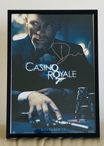 Daniel Craig Daniel Craig 007 signed photo of Casino Royale