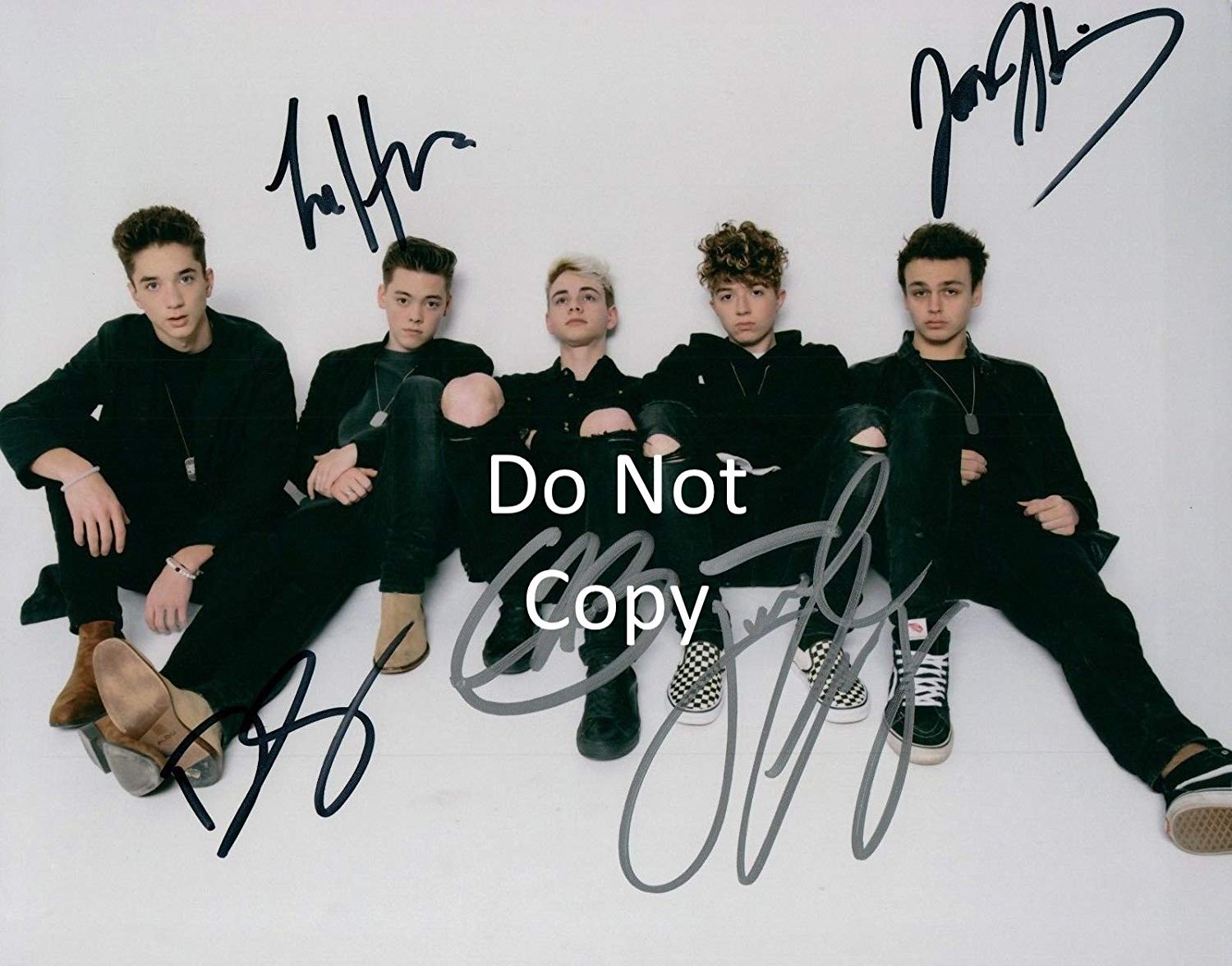 Why Dont We Corbyn Jonah Jack Zach Daniel Signature Photo