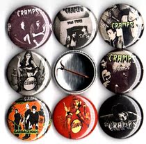 THE CRAMPS Band Badge