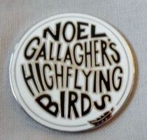 Official release of Oasis Oasis Noel Gallagher Badge High Flying Birds #2