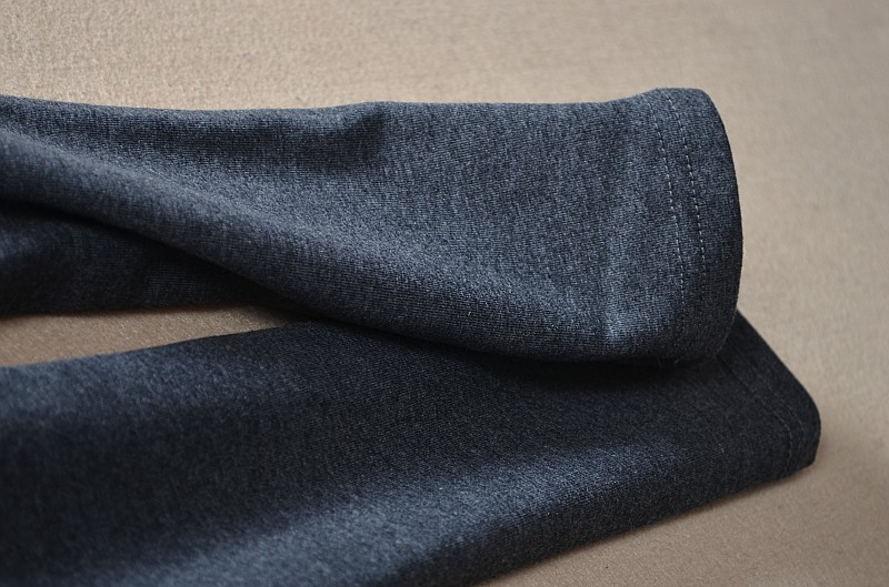 Mùa xuân và mùa thu cotton không thể đủ khả năng bóng xếp li giả hai mảnh quần legging váy cao eo co giãn túi hông mảnh cơ thể váy váy quần legging nữ cạp cao