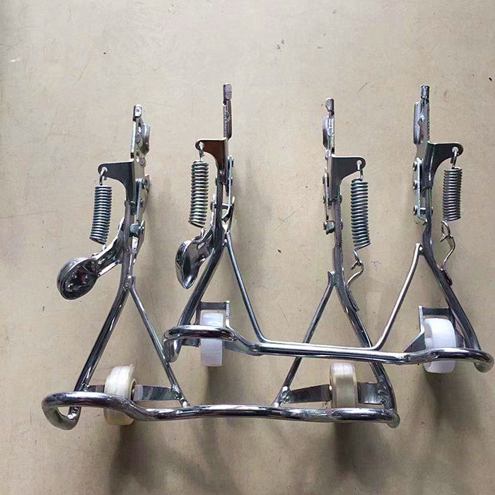 Electric vehicle double support 14 inch 16 inch double support tripod bracket electric bicycle double support support